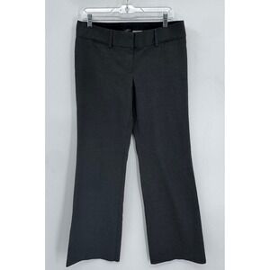 Ann Taylor LOFT Marisa Trouser Women Size 8 Gray Straight Leg Dress Pants
